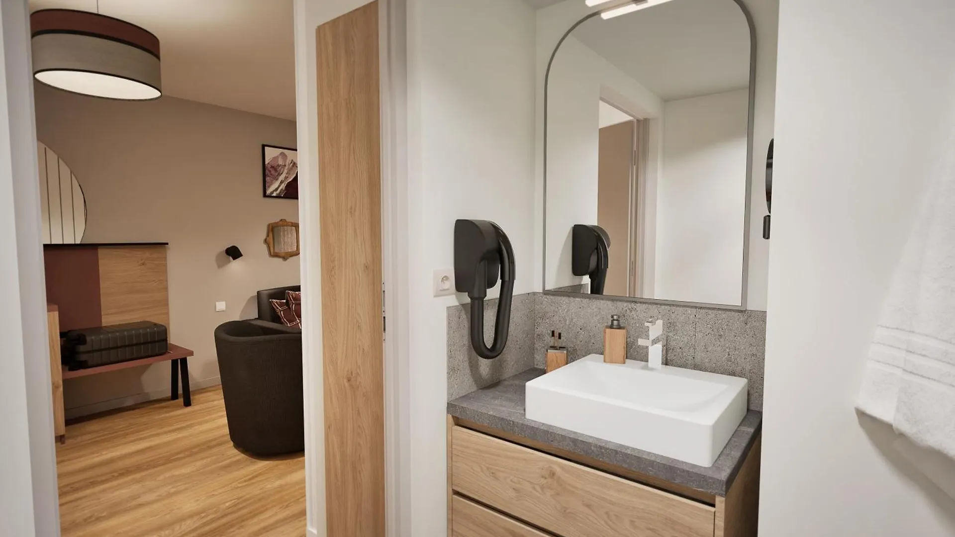 Apartmán Residence Prestige Odalys L'Ecrin Blanc Montvalezan